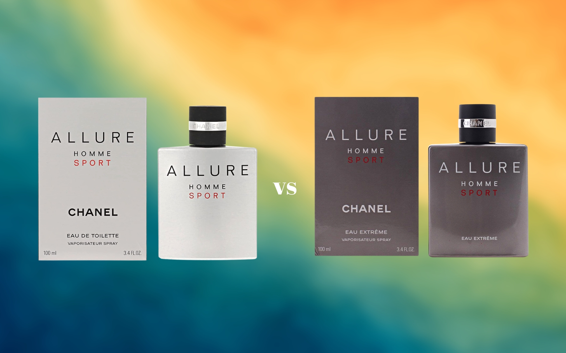 svag plast interferens Chanel Allure Homme Sport vs. Eau Extreme Comparison