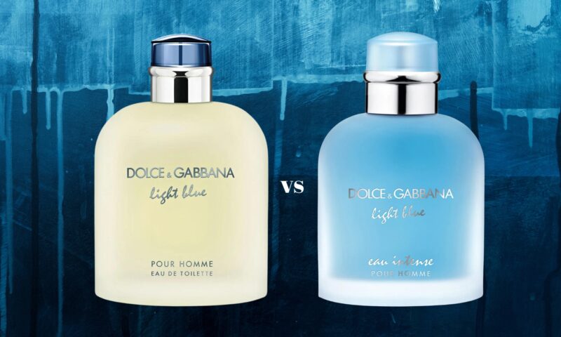 D&G Light Blue vs. Light Blue Intense Comparison