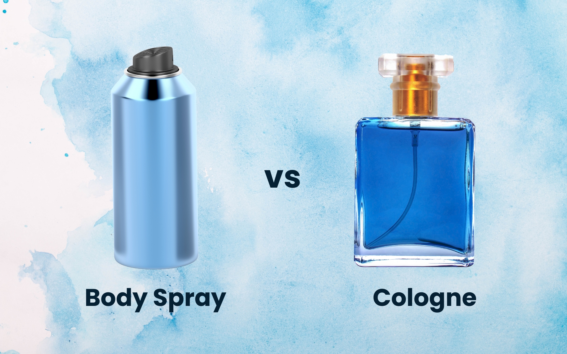 Body Spray vs Cologne